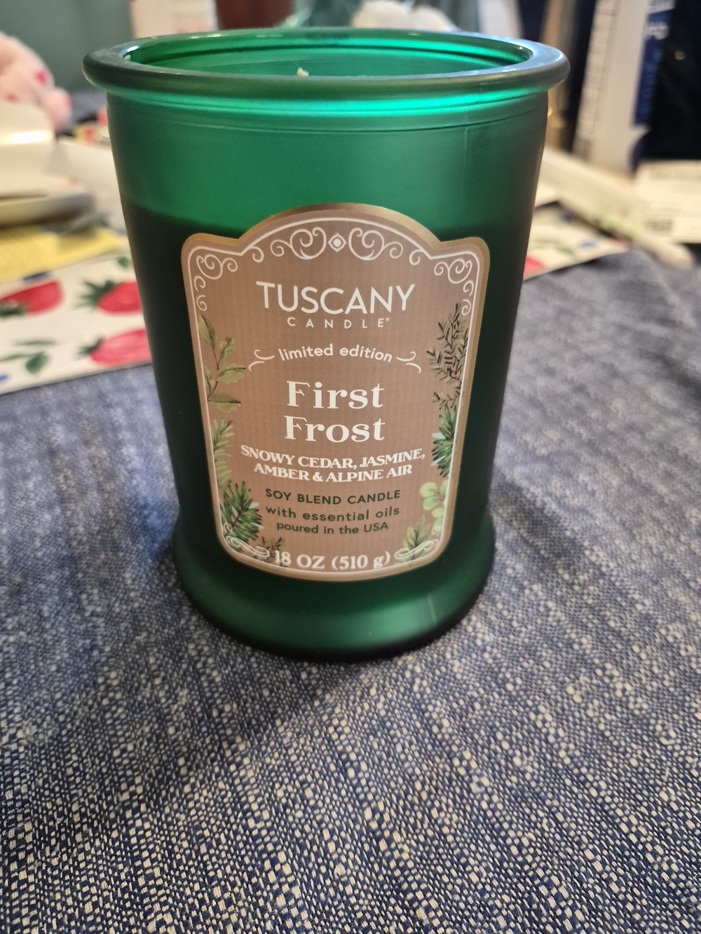 Tuscany Candle First Frost Soy Blend Candle
